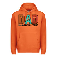 Carrot dad man myth legend Premium Hoodie - Artiststas