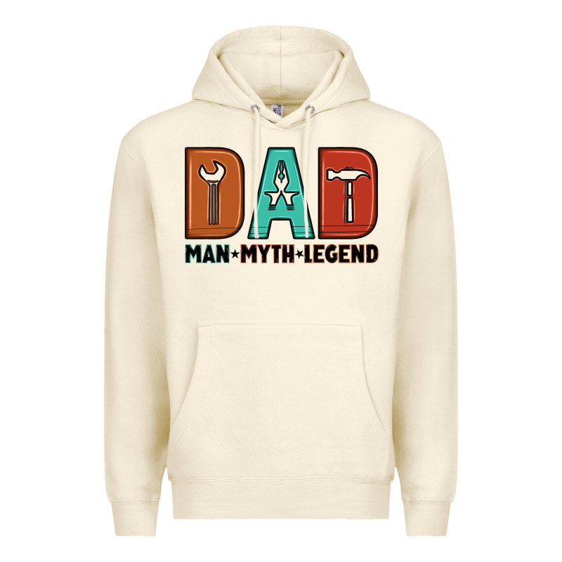 Dad Man Myth Legend Premium Hoodie by Artiststas | Teevron