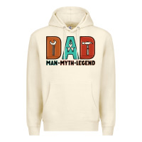 Sandshell dad man myth legend Premium Hoodie - Artiststas