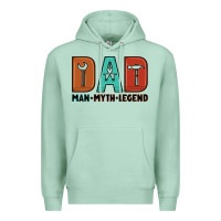 Seafoam dad man myth legend Premium Hoodie - Artiststas