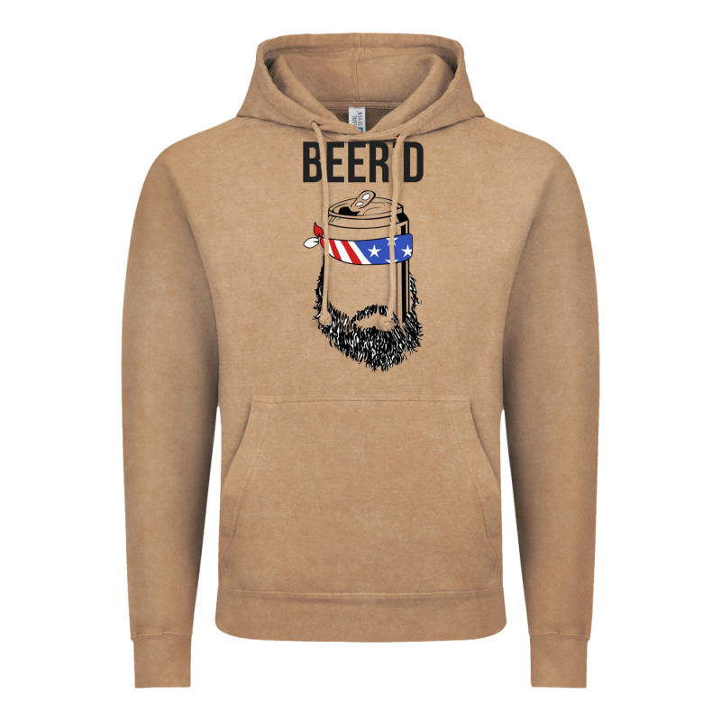 Beer'd Funny Vintage Hoodie by artisFamous | Teevron