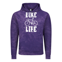 Cloud Purple bike life Vintage Hoodie - artisFamous