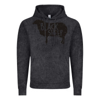 Vintage Black black sheep silhouette Vintage Hoodie - artisFamous