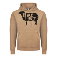 Vintage Coffee black sheep silhouette Vintage Hoodie - artisFamous