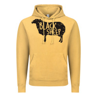 Vintage Mustard black sheep silhouette Vintage Hoodie - artisFamous