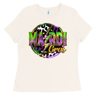 Bone mardi gras lightning Ladies Tee - FaDigitalArtStudio