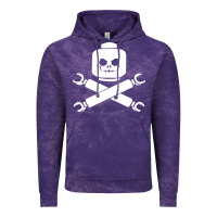 Block Face Pirate Vintage Hoodie | Teevron
