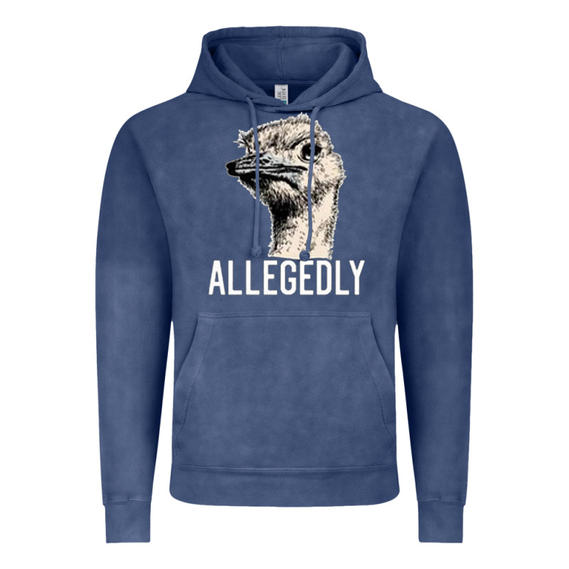 Letterkenny Allegedly Ostrich Funny Vintage Hoodie by artisFamous | Teevron