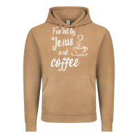 Vintage Camel Fueled by jesus and coffee Vintage Hoodie - artisFamous