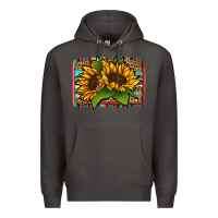 Smoke sunflower serape leopard background Premium Hoodie - Jasminsmagicworld