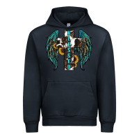 Navy western wings cross blessed Urban Hoodie - RanaPortraitStore