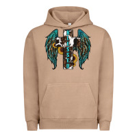 Pigment Burro western wings cross blessed Urban Hoodie - RanaPortraitStore