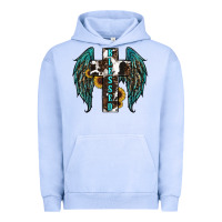 Pigment Grape Ice western wings cross blessed Urban Hoodie - RanaPortraitStore