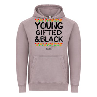 Vintage Zinc young gifted and black african american men Vintage Hoodie - artisFamous