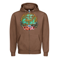 Chestnut i can do all things through christ who strenghtens me Zipper Hoodie - JahusDesignShop