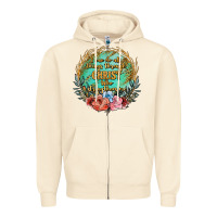 Sandshell i can do all things through christ who strenghtens me Zipper Hoodie - JahusDesignShop