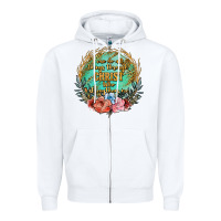 White i can do all things through christ who strenghtens me Zipper Hoodie - JahusDesignShop