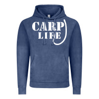 Vintage Denim carp life funny fish fishing Vintage Hoodie - artisFamous