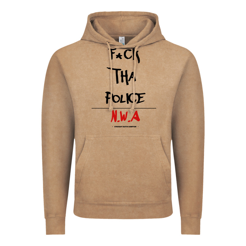 Fck Tha Police Vintage Hoodie by artisFamous | Teevron