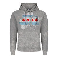Cloud Rock irish chicago flag shamrock Vintage Hoodie - artisFamous