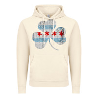 Vintage Artic irish chicago flag shamrock Vintage Hoodie - artisFamous