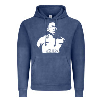 Vintage Denim Pele Sillhouette Vintage Hoodie - artisFamous
