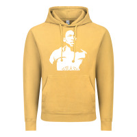 Vintage Mustard Pele Sillhouette Vintage Hoodie - artisFamous