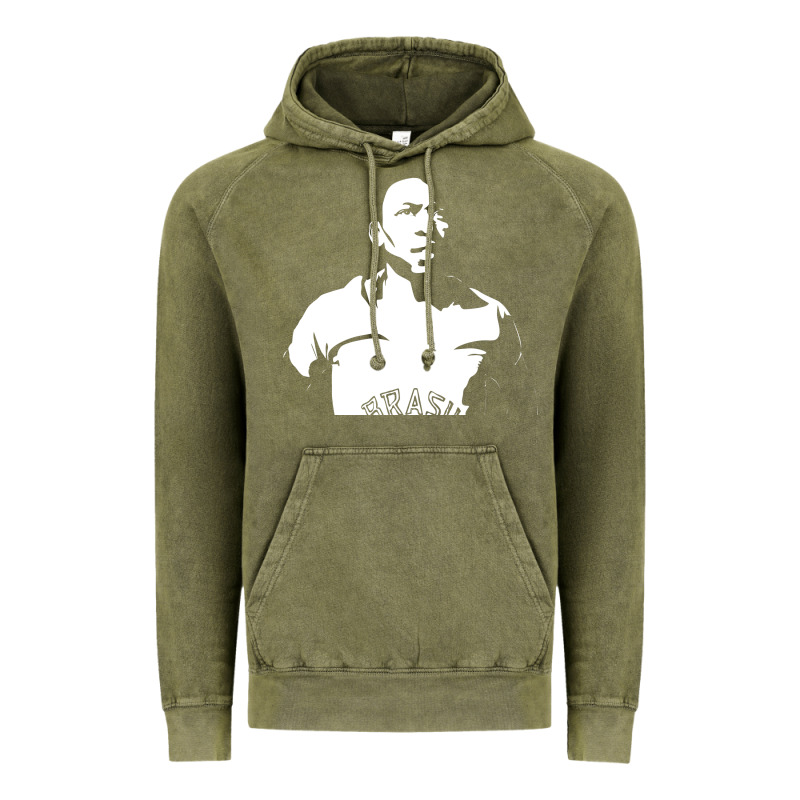 Pele Sillhouette Vintage Hoodie by artisFamous | Teevron