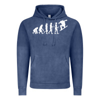 Vintage Denim Snowboarding Evolution | Snowboard Mountain Winter Vintage Hoodie - artisFamous