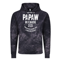 Cloud Black Mens They Call Me Papaw Because Partner In Crime - Dad & Grandpa Birth Vintage Hoodie - artisFamous