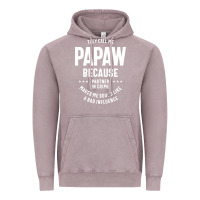 Vintage Zinc Mens They Call Me Papaw Because Partner In Crime - Dad & Grandpa Birth Vintage Hoodie - artisFamous