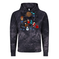 Cloud Black winter festive essentials Vintage Hoodie - CowhideDigitalArt