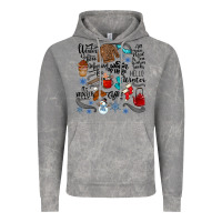 Cloud Rock winter festive essentials Vintage Hoodie - CowhideDigitalArt