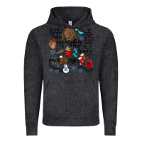 Vintage Black winter festive essentials Vintage Hoodie - CowhideDigitalArt