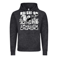 Vintage Black raised on cartoon network Vintage Hoodie - artisFamous