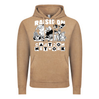 Vintage Coffee raised on cartoon network Vintage Hoodie - artisFamous