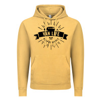 Vintage Mustard camper vintage retro Vintage Hoodie - artisFamous