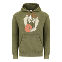 Vintage Olive manic taz Vintage Hoodie - artisFamous