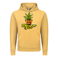 Vintage Mustard flower pot funny weed Vintage Hoodie - artisFamous