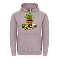 Vintage Zinc flower pot funny weed Vintage Hoodie - artisFamous