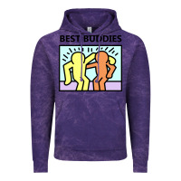 Cloud Purple best buddies Vintage Hoodie - artisFamous