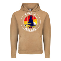Vintage Camel dingle ireland vintage sailboat 70s retro sunset Vintage Hoodie - artisFamous
