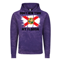 Cloud Purple don't new york my florida t shirt flag Vintage Hoodie - artisFamous