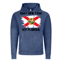 Vintage Denim don't new york my florida t shirt flag Vintage Hoodie - artisFamous