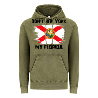Vintage Olive don't new york my florida t shirt flag Vintage Hoodie - artisFamous