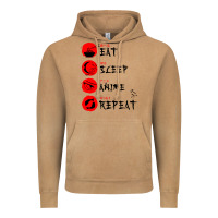 Vintage Camel eat sleep anime repeat japanese Vintage Hoodie - artisFamous