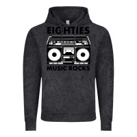 Vintage Black eighties music rocks Vintage Hoodie - artisFamous