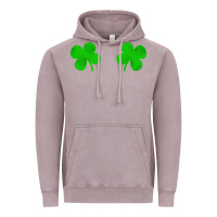 Four Leaf Clover Vintage Hoodie | Teevron