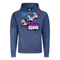 Vintage Denim friday night funkin boyfriend Vintage Hoodie - artisFamous
