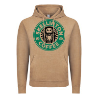 Vintage Coffee skeleton coffee halloween Vintage Hoodie - artisFamous